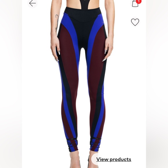 H&M Pants - MUGLER SPIRAL PANTS! Sold out everywhere